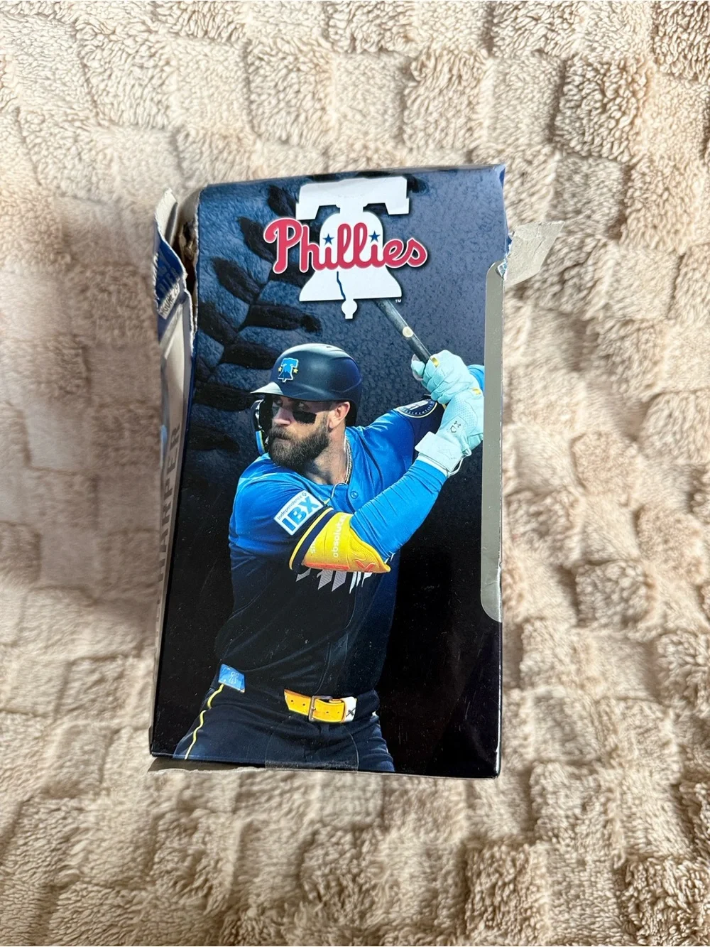 Bryce Harper Phillies Mcfarlane Figure in Teal Blue and Black